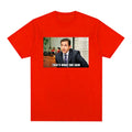 Michael Scott That's What She Said T Shirt Tv Series The Office Dwight Schrute Jim Halpert T-shirt Men's Short Sleeve T Shirts